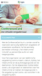 Mobile Screenshot of conferencecard.nl